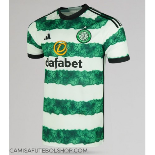 Camisa de time de futebol Celtic Replicas 1º Equipamento 2023-24 Manga Curta